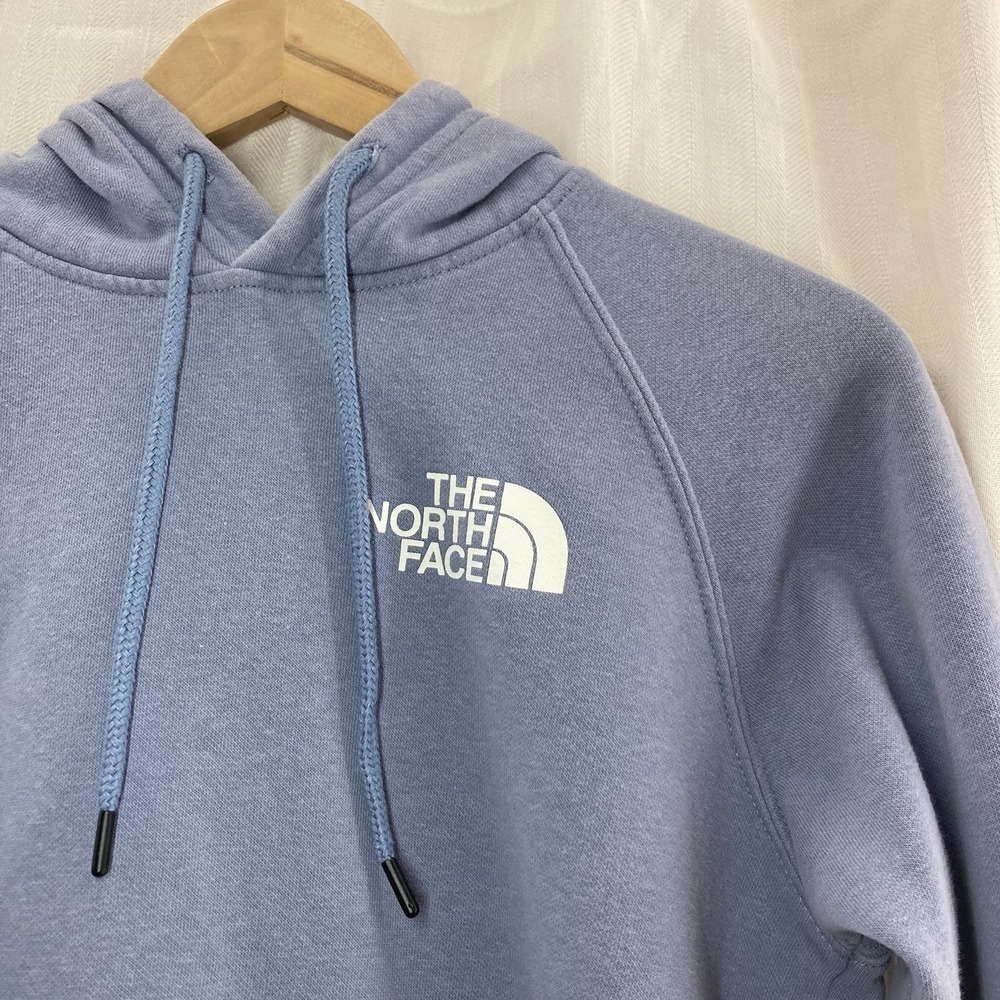 The North Face Pullover Hoodie Outdoor Blue Sweatshirt Jacket Women's Size XS